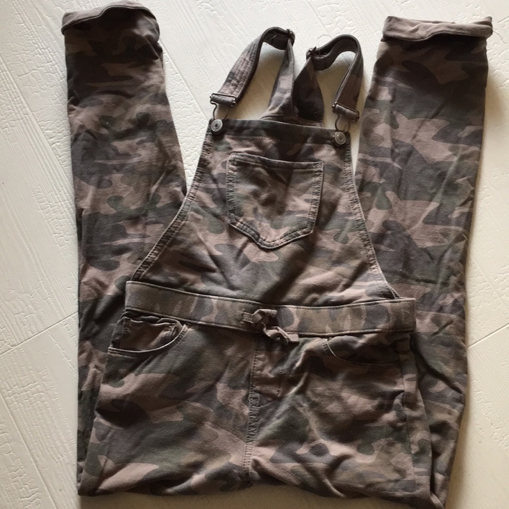 Camo overalls
